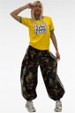 pantalone in cotone military
